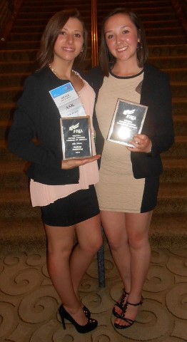 Bath County High Schools FBLA State Desktop Publishing Team of Grace Hewitt and Molly Watkins place 2nd in the Virginia Western Community College regional competition and 2nd place in state. 